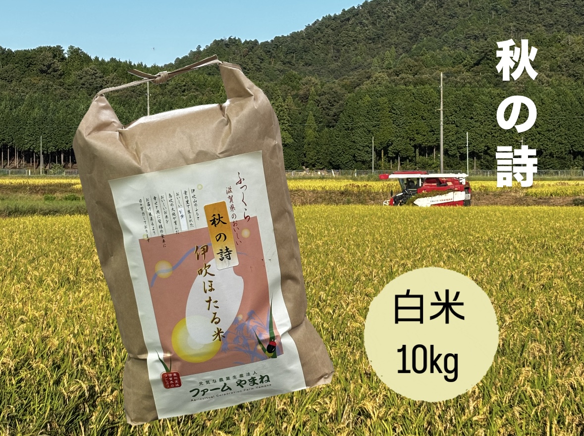 秋の詩 白米10kg